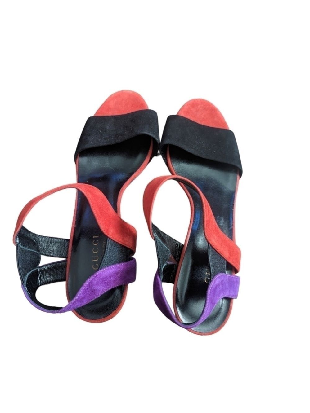 HP. Gucci Colour Blocked Sandals